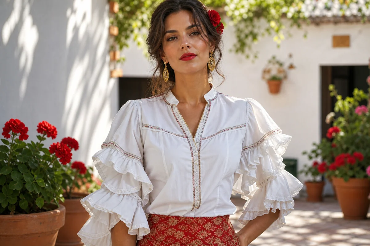 chemise espagnol