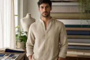 chemise sans bouton