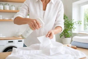 chemise blanche lavage