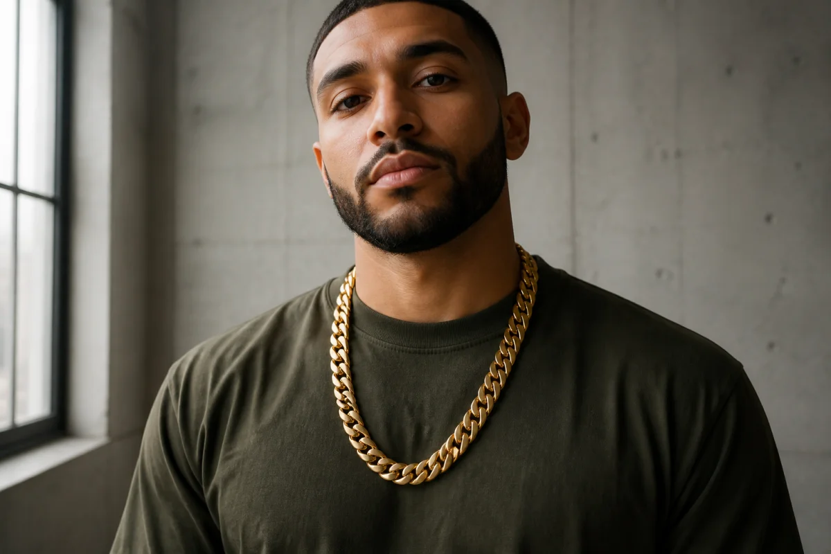 chaine en or homme rappeur