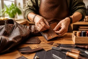 que faire d'une vieille veste en cuir