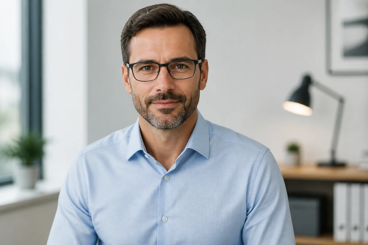 Chemise homme et lunettes bien associer style et élégance