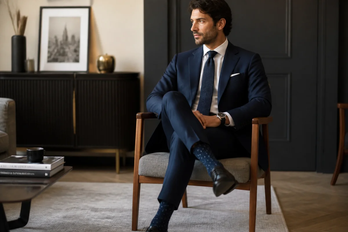 Bien choisir ses chaussettes homme pour costume