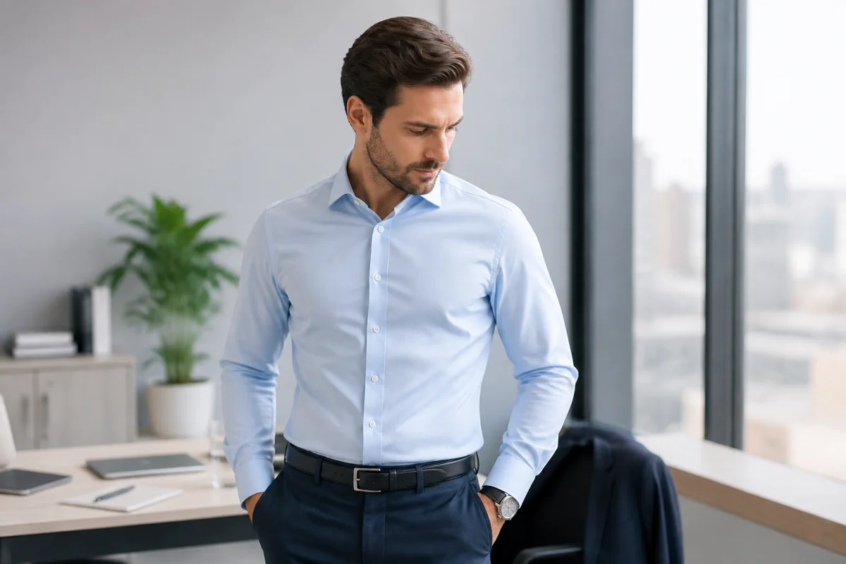 Réussir sa tenue avec une chemise en journée de travail