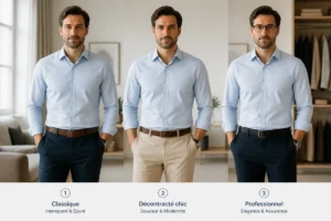 Chemise habillée pour autoconsommation choisir la bonne tenue au quotidien